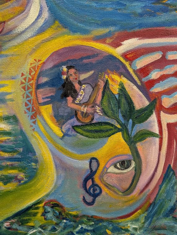4 Years Anniversary of the Gallery with the artist Nancy Calef!